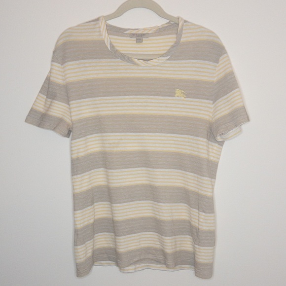 Burberry Other - Burberry Brit Monogram Striped Short Sleeve Top